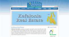 Desktop Screenshot of kefalonia-real-estate.com